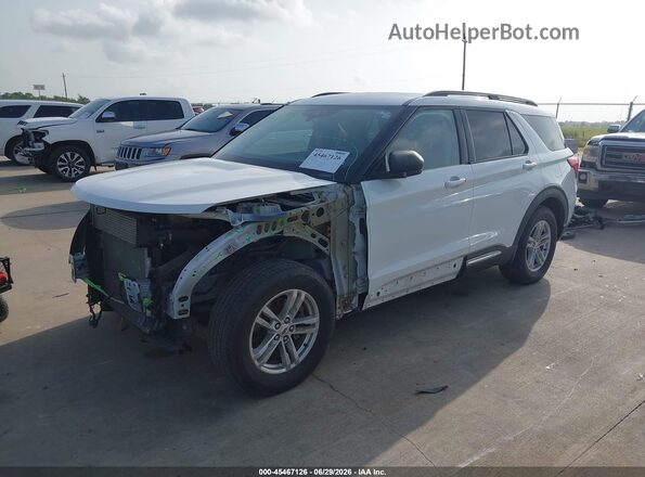 1FMSK8DH4PGA86315 2023 FORD EXPLORER White Przód lewy