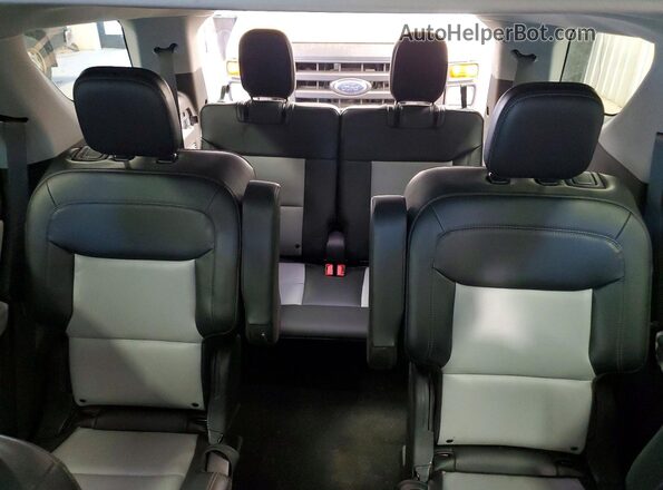 1FMSK8DH4PGC33278 2023 FORD EXPLORER Белый Вид задних сидений