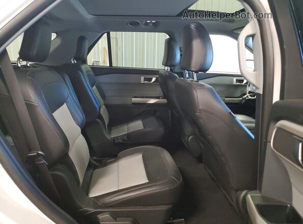 1FMSK8DH4PGC33278 2023 FORD EXPLORER Белый Вид задней части салона