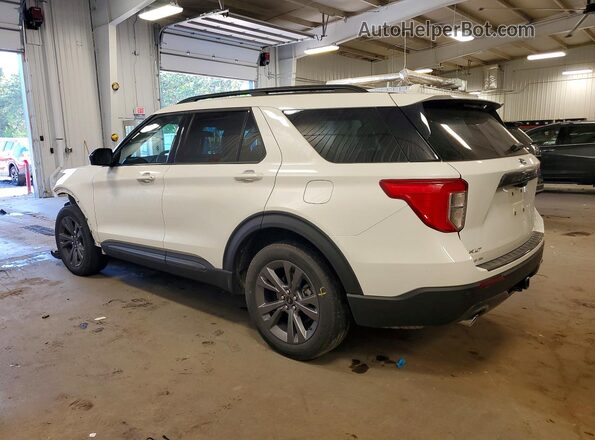 1FMSK8DH4PGC33278 2023 FORD EXPLORER Белый Задняя левая четверть