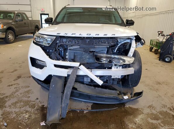 1FMSK8DH4PGC33278 2023 FORD EXPLORER Белый Вид спереди