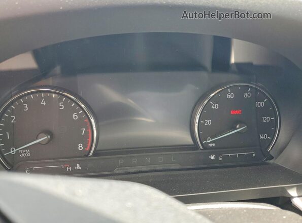 1FMSK8DH4RGA35285 2024 FORD EXPLORER Red Widok zestawu wskaźników