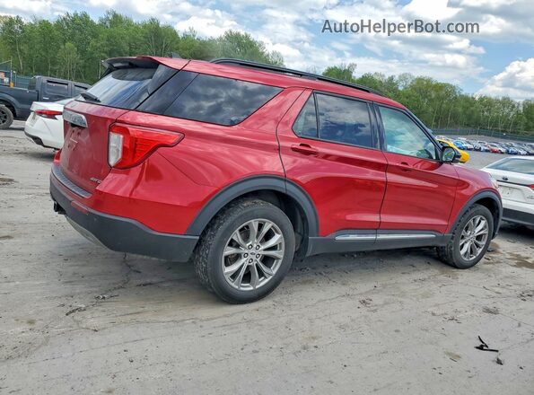 1FMSK8DH4RGA35285 2024 FORD EXPLORER Red Tył prawy