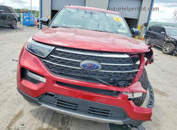1FMSK8DH4RGA35285 2024 FORD EXPLORER Red Widok z przodu