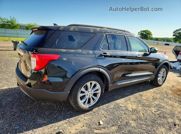1FMSK8DH5LGA42317 2020 FORD EXPLORER Black Задня права чверть