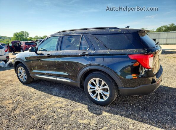 1FMSK8DH5LGA42317 2020 FORD EXPLORER Black Задня ліва чверть