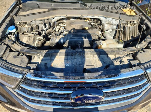1FMSK8DH5LGA42317 2020 FORD EXPLORER Black Вид підкапотного простору