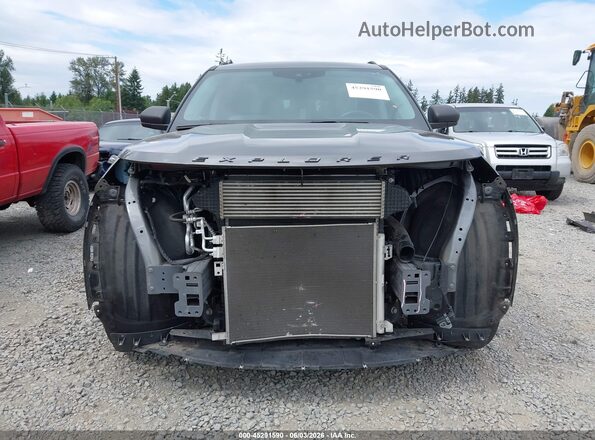 1FMSK8DH5MGA84262 2021 FORD EXPLORER Gray Vista interior trasera