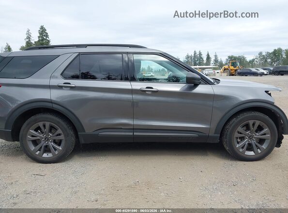 1FMSK8DH5MGA84262 2021 FORD EXPLORER Gray Vista interior de 360 grados