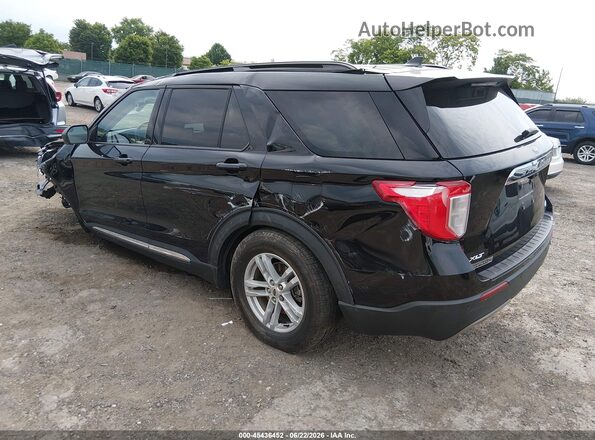 1FMSK8DH5MGA99229 2021 FORD EXPLORER Black Հետևի ձախ