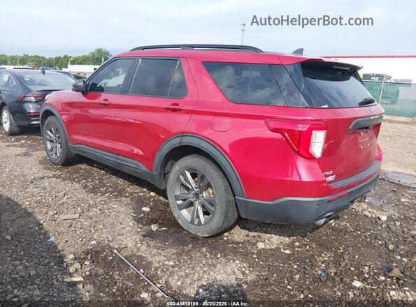 1FMSK8DH5MGB41978 2021 FORD EXPLORER Red Trasero izquierdo