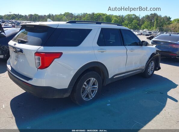 1FMSK8DH5NGC18043 2022 FORD EXPLORER White Задня права чверть