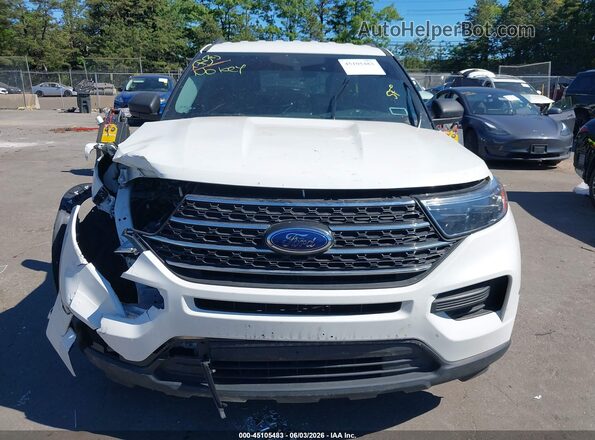 1FMSK8DH5NGC18043 2022 FORD EXPLORER White Вид панелі приладів