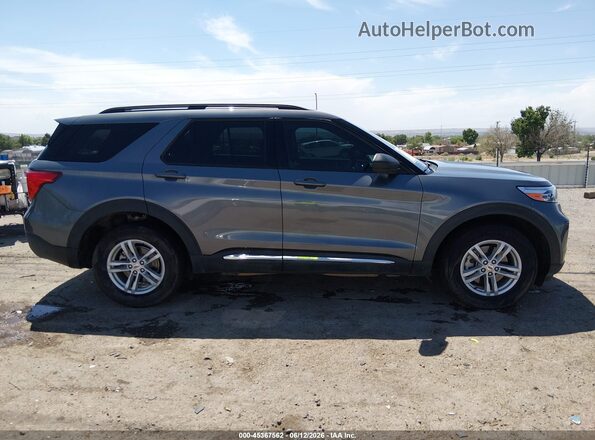 1FMSK8DH5PGB87203 2023 FORD EXPLORER Gray Սալոնի հետևի տեսք