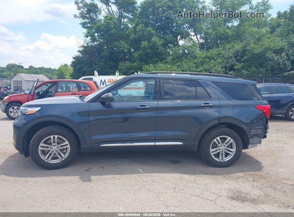 1FMSK8DH5RGA61958 2024 FORD EXPLORER Gray Սալոնի 360 աստիճան տեսք