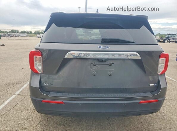 1FMSK8DH6LGA25722 2020 FORD EXPLORER Gray Widok z tyłu