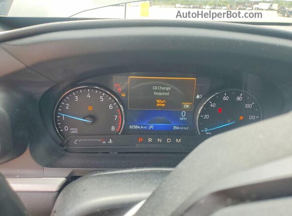 1FMSK8DH6LGA25722 2020 FORD EXPLORER Gray Widok zestawu wskaźników