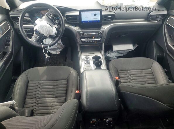 1FMSK8DH6LGA25722 2020 FORD EXPLORER Gray Widok deski rozdzielczej