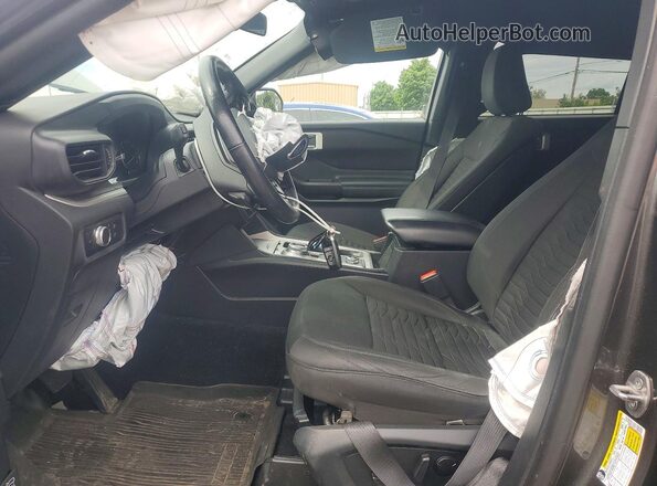 1FMSK8DH6LGA25722 2020 FORD EXPLORER Gray Widok wnętrza z przodu