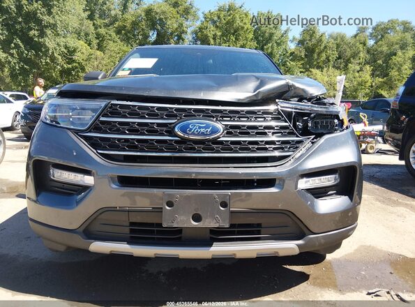 1FMSK8DH6LGA87394 2020 FORD EXPLORER Серый Вид спереди
