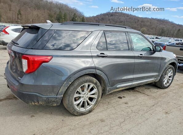 1FMSK8DH6LGC25144 2020 FORD EXPLORER Gray Հետևի աջ