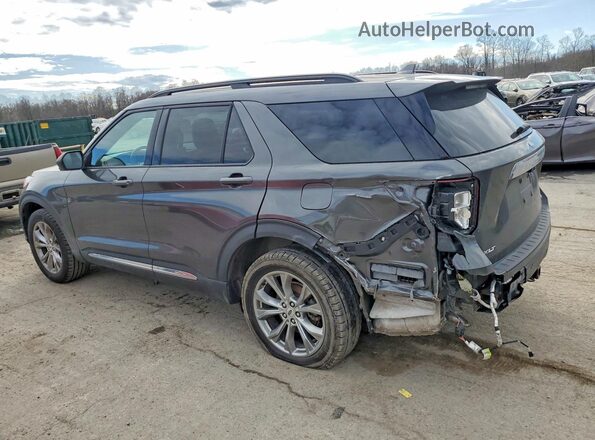 1FMSK8DH6LGC25144 2020 FORD EXPLORER Gray Հետևի ձախ