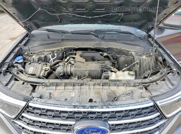 1FMSK8DH6LGC25144 2020 FORD EXPLORER Gray Շարժիչի բաժամունքի տեսք