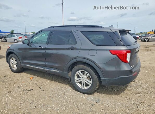1FMSK8DH6LGC25919 2020 FORD EXPLORER Gray Trasero izquierdo