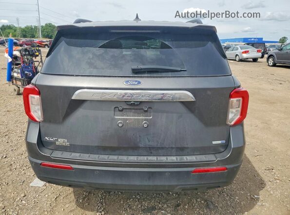 1FMSK8DH6LGC25919 2020 FORD EXPLORER Gray Vista trasera