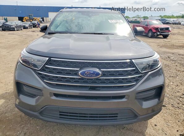 1FMSK8DH6LGC25919 2020 FORD EXPLORER Gray Vista frontal