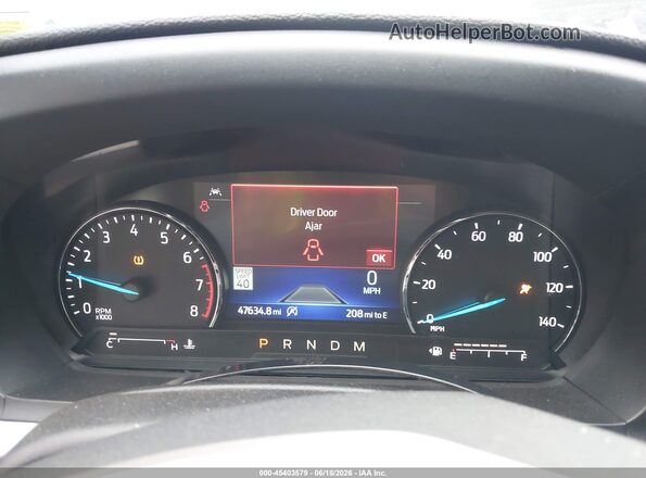 1FMSK8DH6LGC55485 2020 FORD EXPLORER White უკანა სავარძლების ხედი