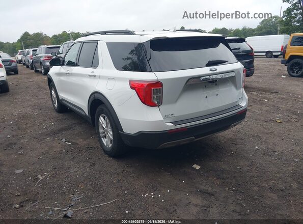 1FMSK8DH6LGC55485 2020 FORD EXPLORER White უკანა მარცხენა