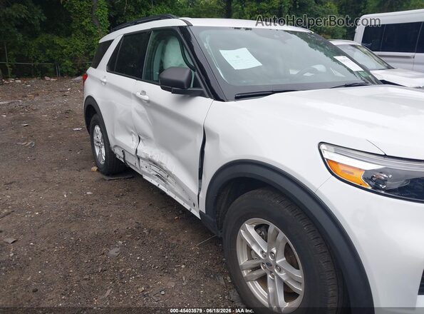 1FMSK8DH6LGC55485 2020 FORD EXPLORER White წინა ხედი