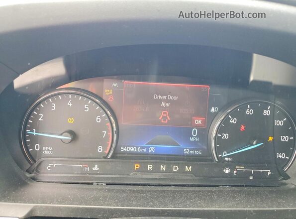 1FMSK8DH6LGC88325 2020 FORD EXPLORER Blue Instrument cluster view
