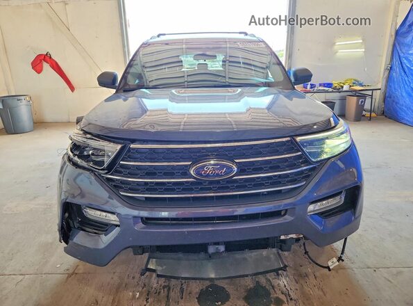 1FMSK8DH6MGC18728 2021 FORD EXPLORER Blue 