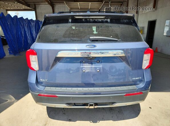 1FMSK8DH6MGC18728 2021 FORD EXPLORER Blue 