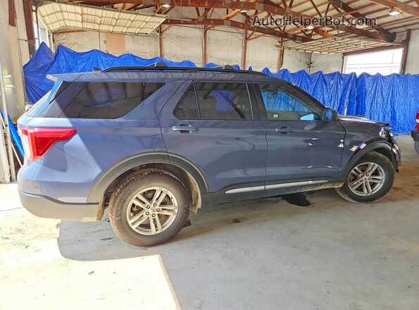 1FMSK8DH6MGC18728 2021 FORD EXPLORER Blue 