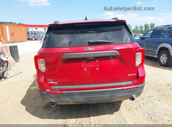 1FMSK8DH6NGA04548 2022 FORD EXPLORER Red 