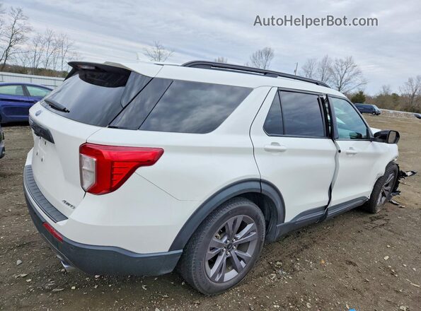 1FMSK8DH6NGA72333 2022 FORD EXPLORER White Задня права чверть