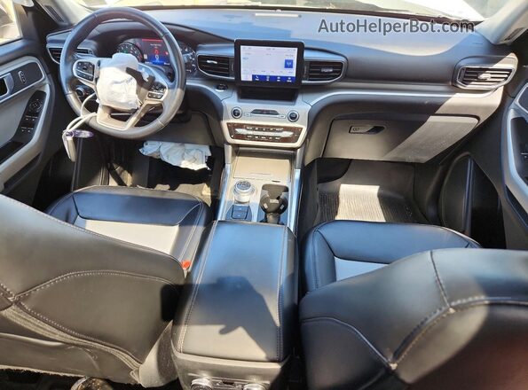 1FMSK8DH6NGA72333 2022 FORD EXPLORER White Вид панелі приладів