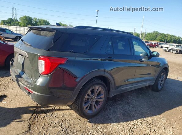 1FMSK8DH6NGA85115 2022 FORD EXPLORER Green Հետևի աջ
