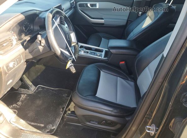 1FMSK8DH6NGA85115 2022 FORD EXPLORER Green Սալոնի դիմացի տեսք