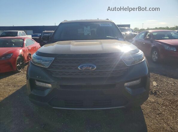 1FMSK8DH6NGA85115 2022 FORD EXPLORER Green Դիմացի տեսք
