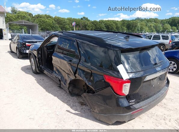 1FMSK8DH6NGC05351 2022 FORD EXPLORER Black Rear left
