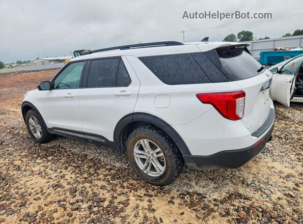 1FMSK8DH6PGA01958 2023 FORD EXPLORER Белый Задняя левая четверть