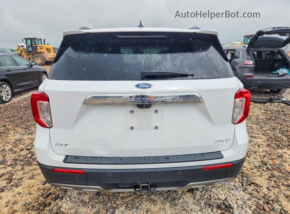 1FMSK8DH6PGA01958 2023 FORD EXPLORER Белый Вид сзади