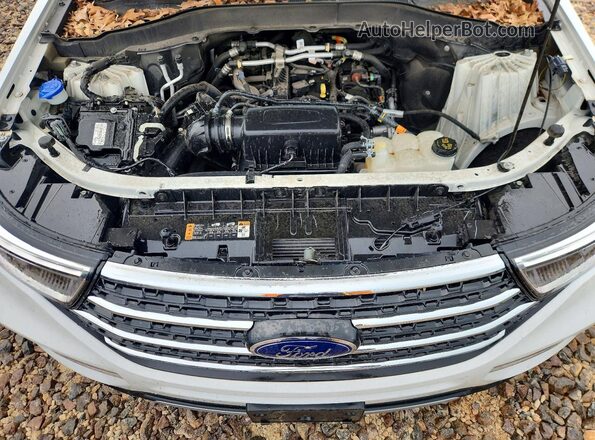 1FMSK8DH6PGA01958 2023 FORD EXPLORER Белый Вид подкапотного пространства