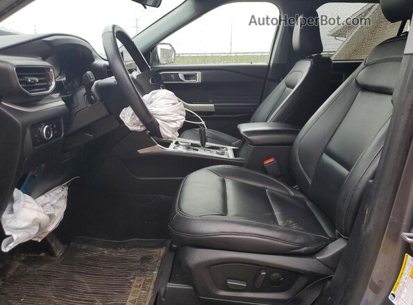 1FMSK8DH6PGB10596 2023 FORD EXPLORER Серебряный Вид салона спереди