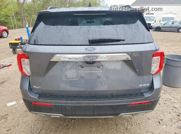 1FMSK8DH6PGB10596 2023 FORD EXPLORER Серебряный Вид сзади