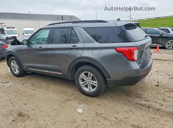 1FMSK8DH6PGB10596 2023 FORD EXPLORER Серебряный Задняя левая четверть